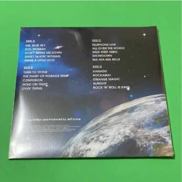 ELO All Over The World 2-LP ~ Exclusive Colored Vinyl (1 Red, 1 White) ~ Sealed!